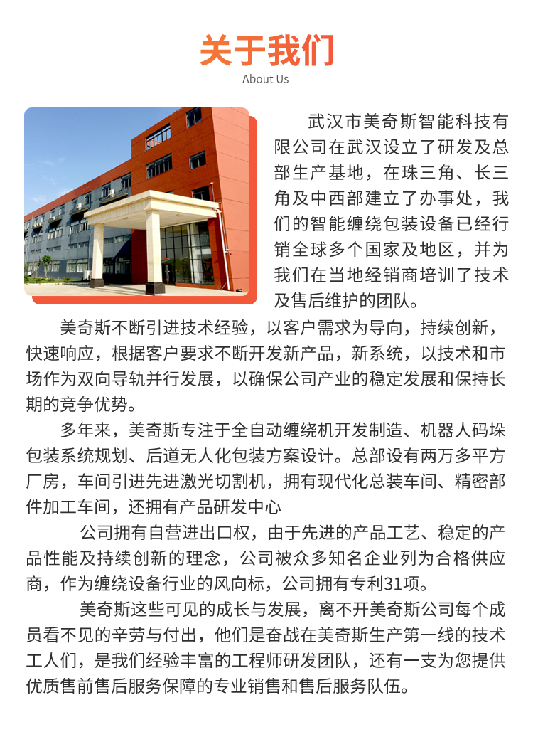 MP402D 全自动在线式旋臂缠绕覆顶机(图8)